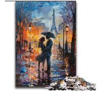 Couple Under The Eiffel Tower Puzzles for Adults 2000 Pieces, Pattern Assembly Fun at Home Activities, Birthday Present,Travel Gifts (70x100cm)