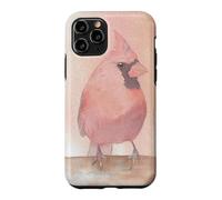 couple watercolor bird portrait Case for iPhone 11 Pro