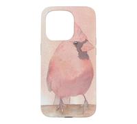 couple watercolor bird portrait Case for iPhone 15 Pro