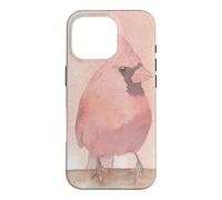 couple watercolor bird portrait Case for iPhone 16 Pro