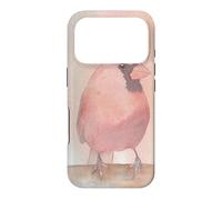 couple watercolor bird portrait Case for iPhone 17 Pro