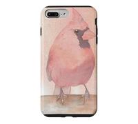 couple watercolor bird portrait Case for iPhone 7 Plus/8 Plus