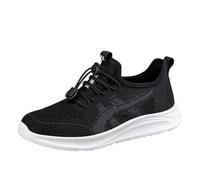 Couple Women's Spring and Summer Non Walking Fashion Light Shoes Sports Casual Shoes On Running Shoes Women 7.5 (Black, 5.5)