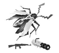 Coupled Cockroach Model - Movable Desk Toy, Realistic Ornament, Cute Collectible Figure, Flexible Hinge Construction With Details | Perfect Home, Office, Living Room