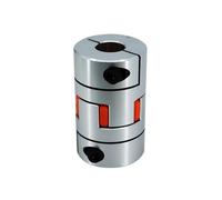 Coupler D55L66 Aluminium Plum Flexible Shaft Coupling Motor Connector Guide Length 12-38mm(28X17)