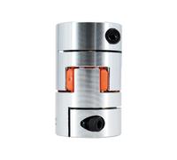 Coupler D55L66 Guide Length 12-38mm Motor Connector | Aluminium Plum Flexible Shaft Coupling(12X17)
