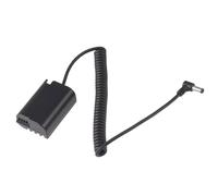 Coupler DMW-BLK22/DCC17 Dummy Battery Power Adapter Kit for Panasonic GH6 S5K GH5S GH3c, with DC Cable