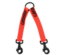 Coupler for 2 dogs with flat strap and 2 carabiners Canihunt Hunter