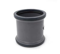 Coupler, Grey Kayflow 110mm Soil & Waste Pipe Fitting