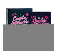 Couples Board Game, Interactive Paper Card Fun, Relationship Feature with Conversation Prompts, Compact Portable Deck, Charming Style Play Accessory, Travel Use for Valentine and Birthday