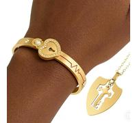 Couples Bracelets - 5.8cm Romantic Love Heart Wristband, Heart Relationship Wristband Projection For Wedding Dating Loving Couple Formal Office Party Gathering Travel