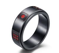Couples Can Rotate Titanium Steel Rings, Nordic Can Rotate Stainless Steel Rings
