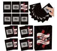 Couples Card Game,46 Pieces Romantic Fun Intimate Portable Leisure Toys | Couples Board Games,for Home Travel Camping Valentine's Day Holiday Festival Activities Night Adventure