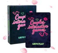 Couples Card Game - Romantic Communication Board, Paper Card Games with Fun Questions, Adult Couple Play Set, Date Night Cards Game Detail, Interactive Couples Games for Valentine Birthday Travel