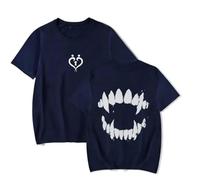 Couples' Casual T-Shirt,sam and colby xplr Loose Fit Short Sleeve Top with Fun Graphic Print, Vintage Harajuku Y2K Style, Unisex Streetwear for Teens and Adults (B M)