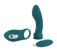 Couples Choice - 3-in-1 Versatile Vibrator (Teal)