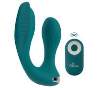 Couples Choice Hands-Free Wearable Vibrator (Turquoise)