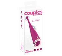 Couples Choice - Rechargeable Clitoral Vibrator (Pink)