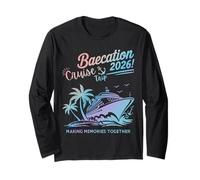 Couples Cruise Matching Squad Baecation Cruise Trip 2026 Long Sleeve T-Shirt