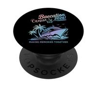 Couples Cruise Matching Squad Baecation Cruise Trip 2026 PopSockets Adhesive PopGrip