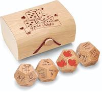 Couples Date Night Dice Game,Couples Gift Ideas Decision Dice game for Girlfriend Boyfriend Romantic Ideas for Him and Her for Husband/Wife,Valentine's Day,date night flirting game