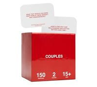 Couples Edition by We’re Not Really Strangers - A Conversational Adult Card Game for Couples to Strengthen Their Relationship, 150 Questions and Wildcards for Date Night with Your Partner