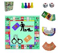 Couples Games for Adults, Couples Board Game for Date Night, Anniversary, Christmas, Valentine’s Gift for Partners with Conversation Cards