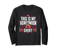 Couples Honeymoon Beach Vacation This is My Honeymoon Long Sleeve T-Shirt