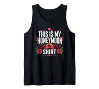 Couples Honeymoon Beach Vacation This is My Honeymoon Tank Top
