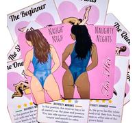Couples Naughty Nights Romantic Cards - Naughty Nights Couples Card Game, Romantic Date Night Ideas Bedroom Fun Cards, Intimacy Challenges & Conversation Starters, Gift for Your Loved (#B)