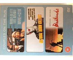 Couples on the run DVD boxset - Bonnie &Clyde,Badlands, Natural born killers
