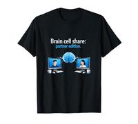 Couples One Brain Cell Share Partner Edition Graphic T-Shirt