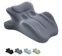 Couples Pillow, 27° Ergonomic Couple Pillow Fits Body Curves Waist and Neck, Adapt to Various Postures and Create an Intimate Atmosphere (Gray)