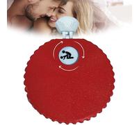 Couples Roulette Spinner, 3D Printed Posture Selector, Fun Decision-Making Mechanical Dice, Ccreative Date Night, Sex Position Spinner Game, Enhance Intimacy and Connection(Red)