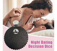 Couples' Spicy Game Spinner, Couples Roulette, Dating Ideas Adults Date Night Dice, Couple Position Selector, 3D Printed Fun Romantic Spinner for Increase Intimacy and Connection(Purple)