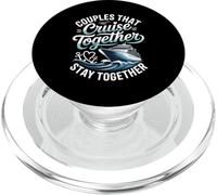 Couples That Cruise Together Stay Together Love PopSockets PopGrip for MagSafe