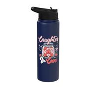 Couples That Fart Together Funny Valentine's Day Stainless Steel Insulated Water Bottle