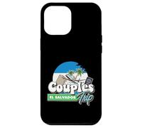 Couples Trip El Salvador Bound Couple Travel Goal Vacation Case for iPhone 12 Pro Max