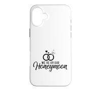 Couples We're on Our Honeymoon Case for iPhone 16 Plus