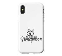 Couples We're on Our Honeymoon Case for iPhone X/XS