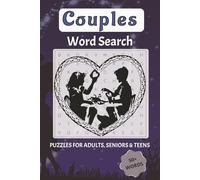 Couples Word Search Puzzle Book: Word Searches with Easy to Read Print about Couples, Lovers, Romance, & More | 6x9 inches, 110 pages | 50+ Puzzles … ... Nights, Holidays, Leisure & Anniversaries.