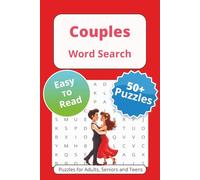 Couples Word Search Puzzle Book: Word Searches with Easy to Read Print About Dates, Romance, Bonding and More | 6x9 inches, 110 pages | 50+ Puzzles … Gift for Vacations Holidays and Free Times