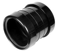 Coupling 110mm Double Socket Black, 1 in Pack