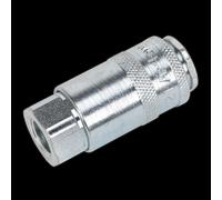 Sealey ACP13 Coupling Body Female 1/4inBsp Pack Of 5