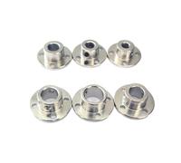 coupling, flange coupler, rigid coupling, 5PC Coupling Motor Guide Shaft Coupler Connector Axis Bearing Fittings(6mm)
