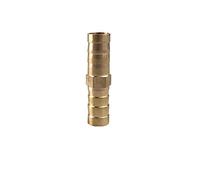 Coupling, Stainless Steel Hex Nipple,3 Way & 4 Way Brass Tube Connector, Straight Elbow Hose Cable 6 8 10 12 14 16 19mm, Copper Barbed Connector, Union,Elbow(6mm)