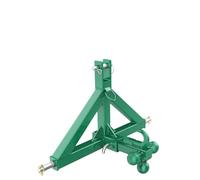 Coupling Tow Hitch 3 Point Hitch Trailer Receiver For Category, Tractor Quick Hitch With 2" Receiver(Green)