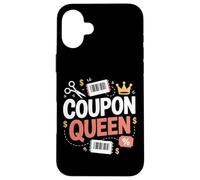 Coupon Queen Extreme Couponing Bargain Hunters Case for iPhone 16 Plus