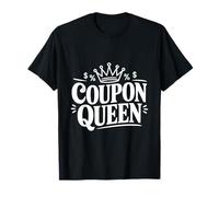 Coupon Queen Funny Shopper for Bargain Lovers T-Shirt