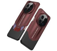 COUQE Case for Huawei Mate 70 RS Ultimate Back shell,Enhanced Bumper Shield Shell,Shockproof Cover for Huawei Mate 70 RS Ultimate-Red